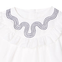 Robe en percale - Offwhite