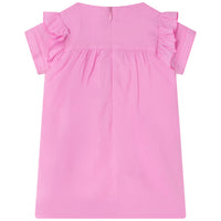Robe à volants en coton - Cyclamen