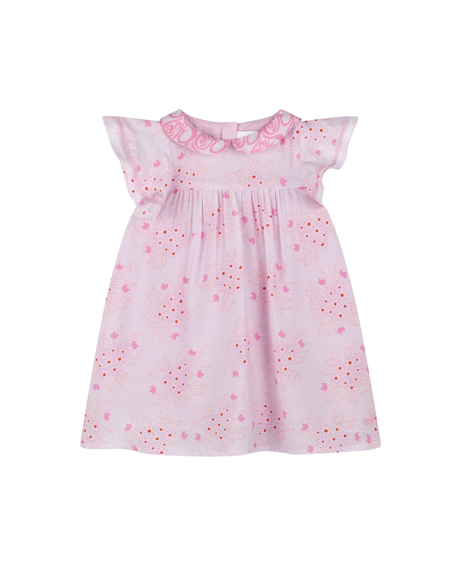 Robe en soie mélangée - Rose Rouge