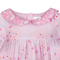 Robe en soie mélangée - Rose Rouge