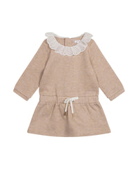 Robe en molleton - Beige Foncé