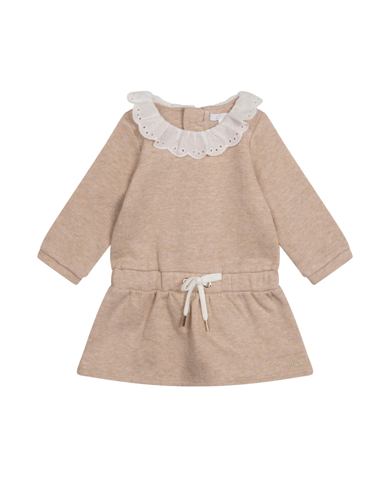 Robe en molleton - Beige Foncé