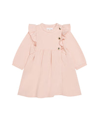 Robe à broderie - Bois de Rose