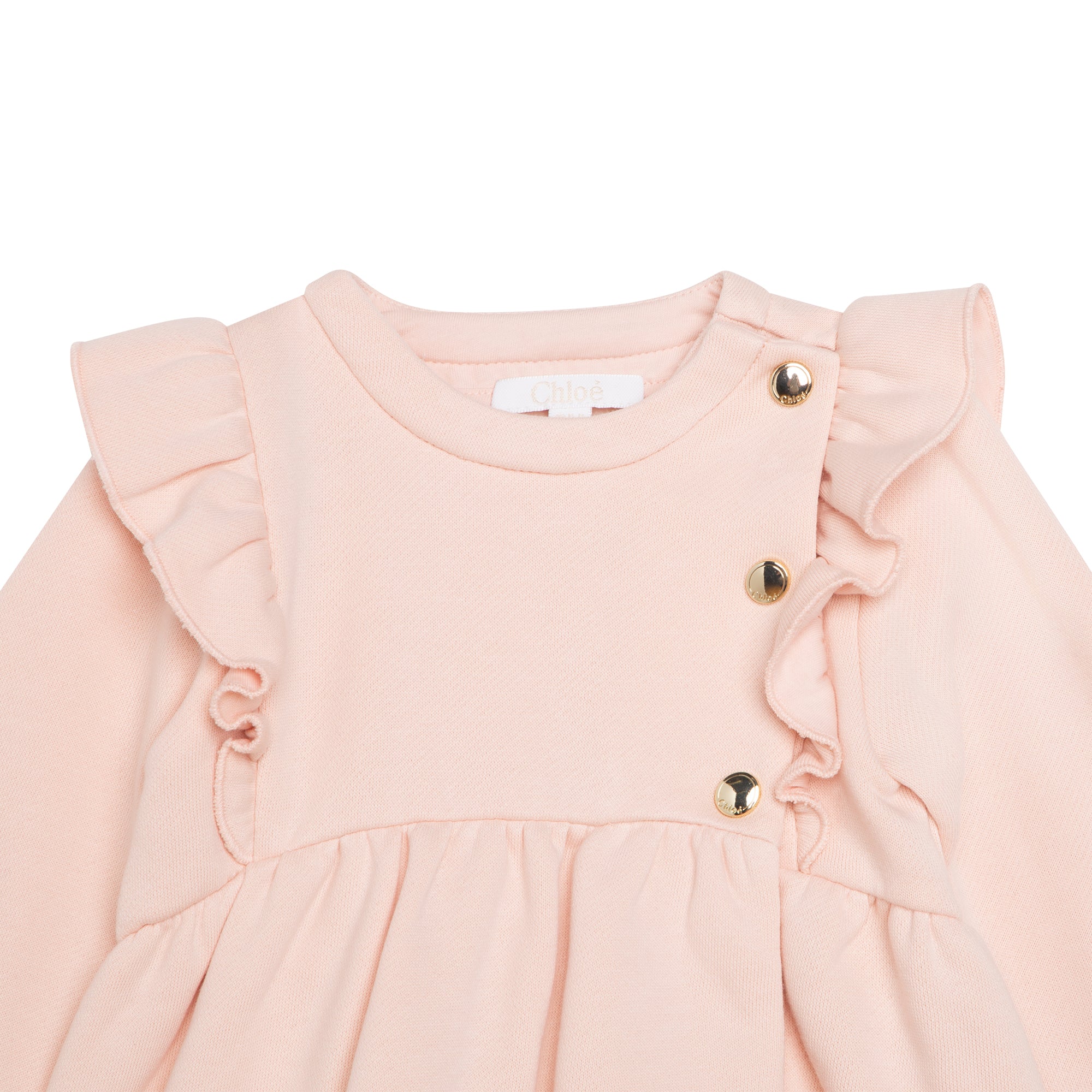 Robe à broderie - Bois de Rose
