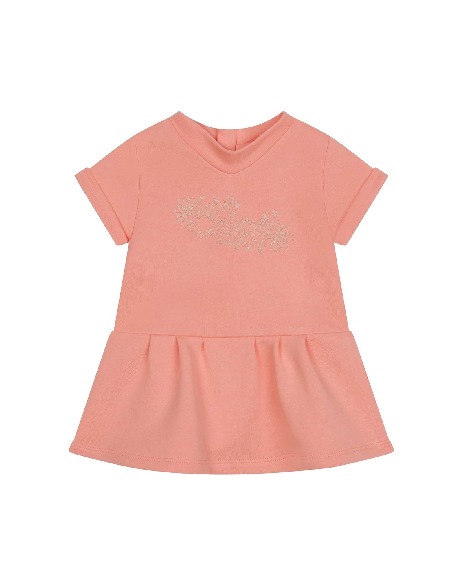 Robe en molleton - Light peach