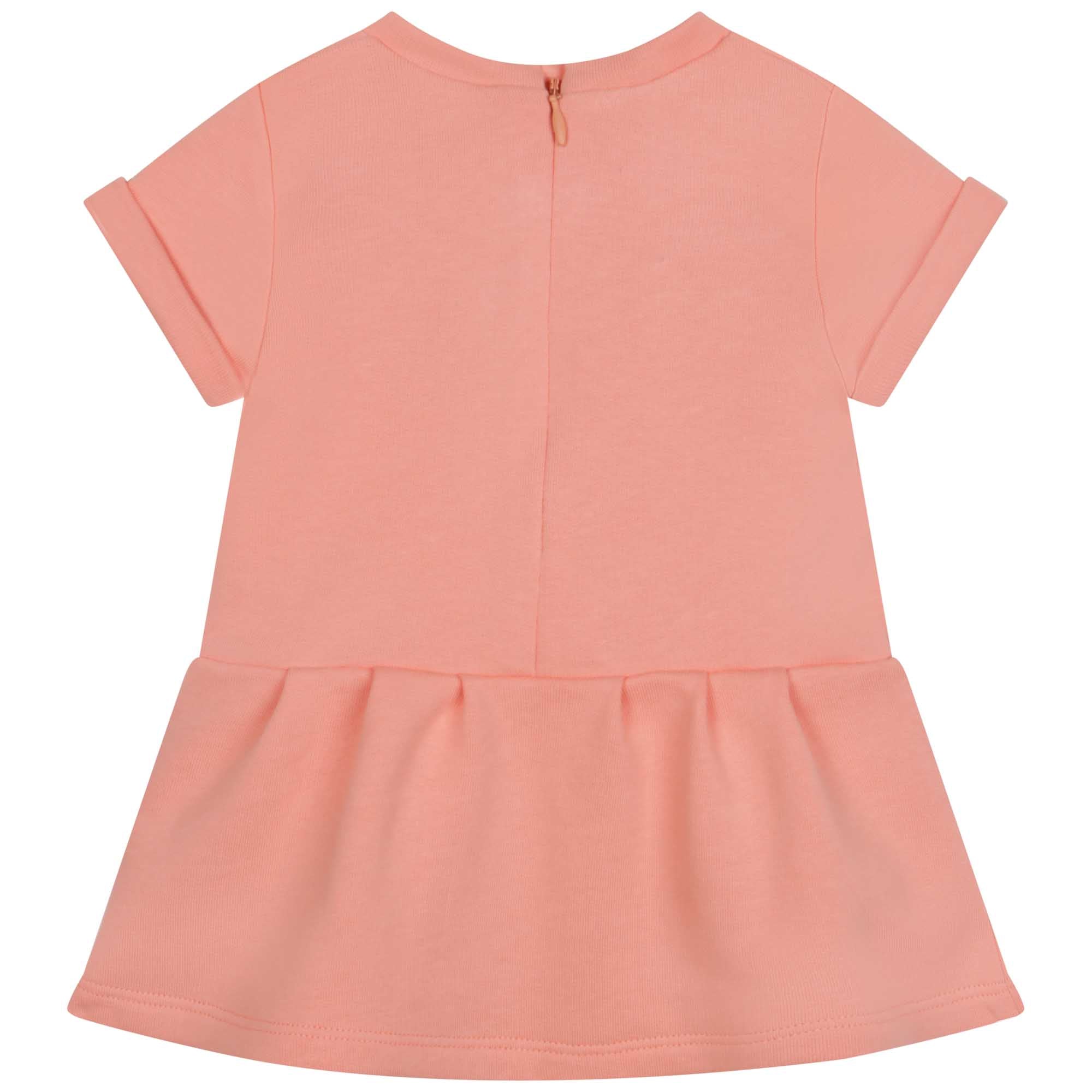 Robe en molleton - Light peach