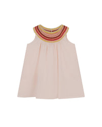 Robe en voile de coton - Bois de Rose