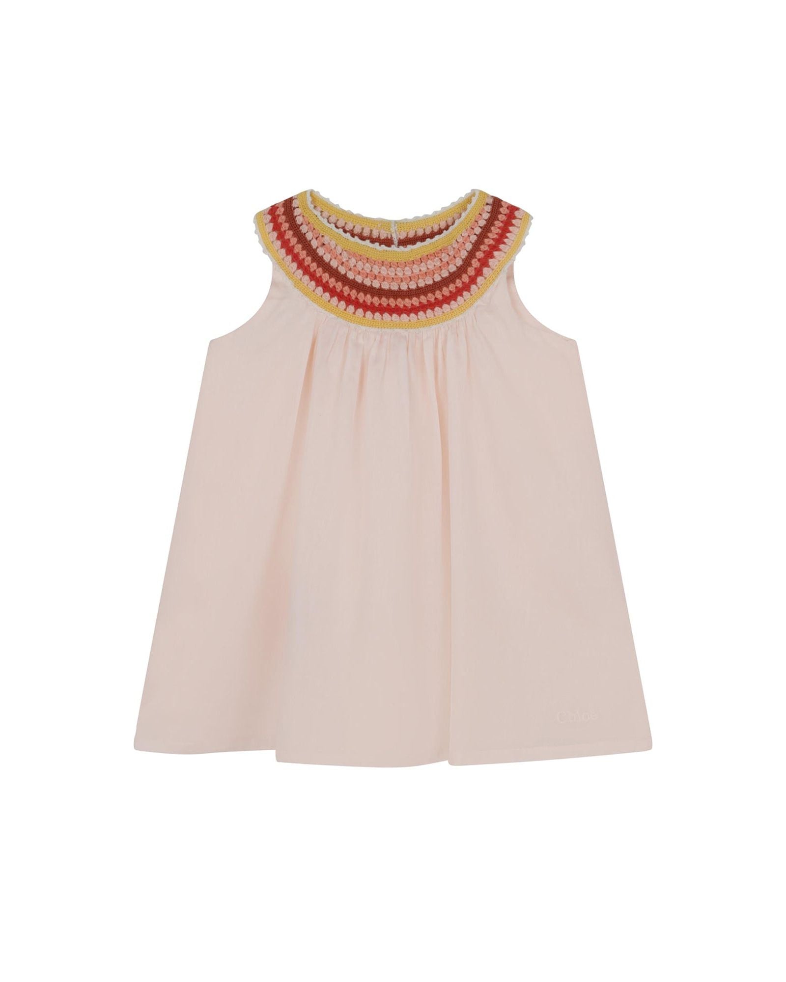 Robe en voile de coton - Bois de Rose