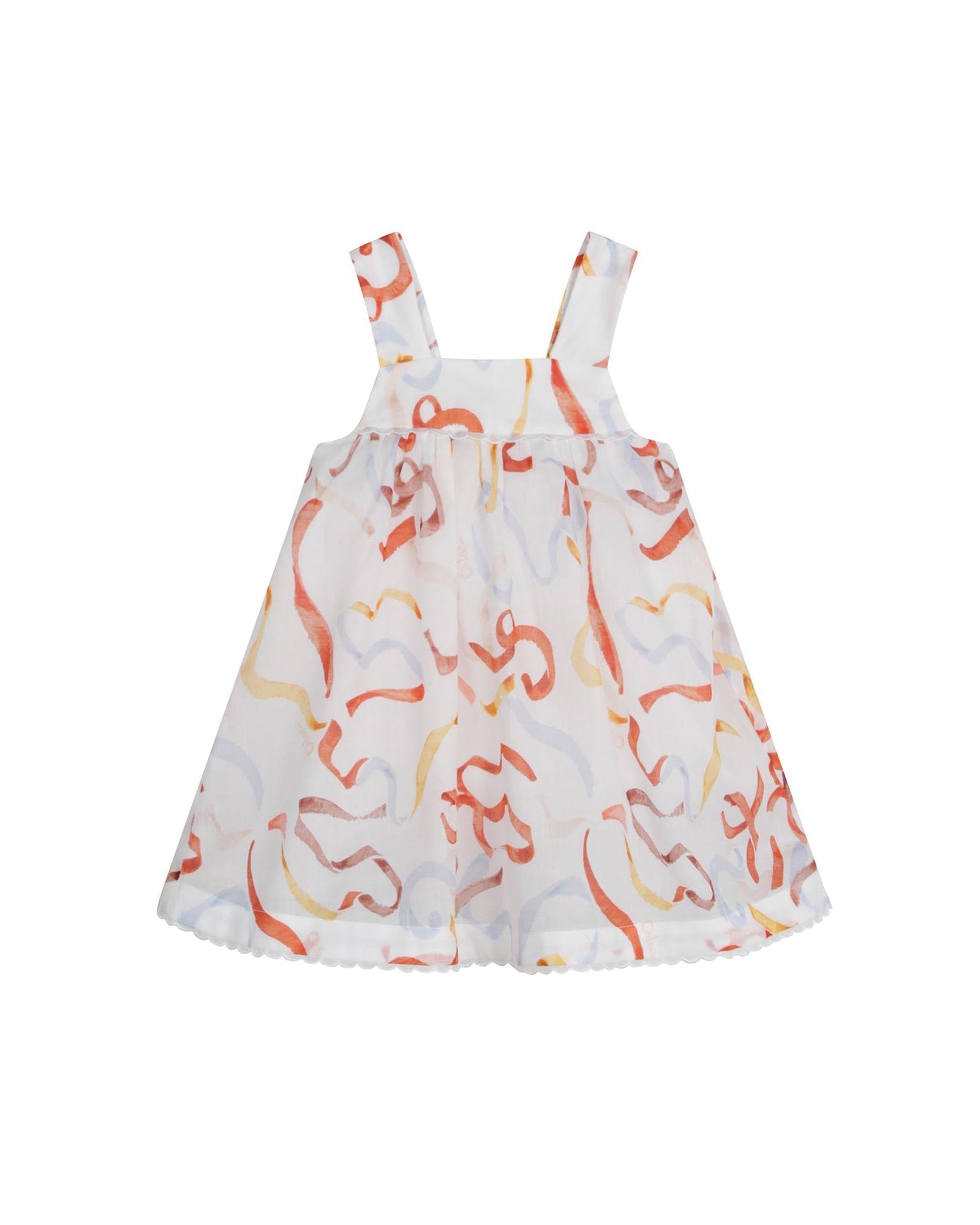 Robe à bretelles en voile - Multico
