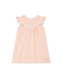 Robe en coton - Bois de rose
