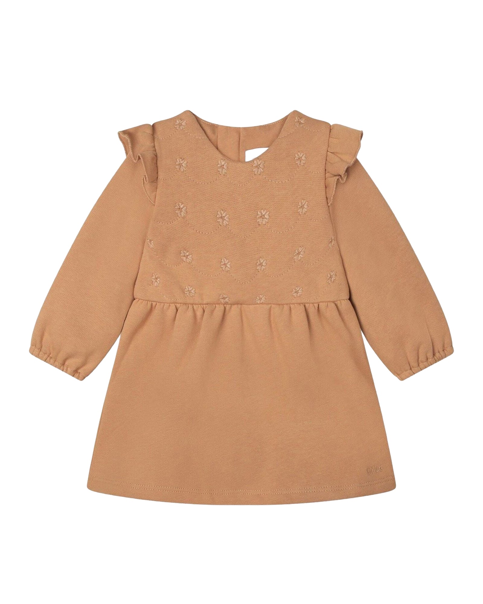 Robe à manches longues en coton - Petit Beurre