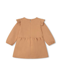 Robe à manches longues en coton - Petit Beurre