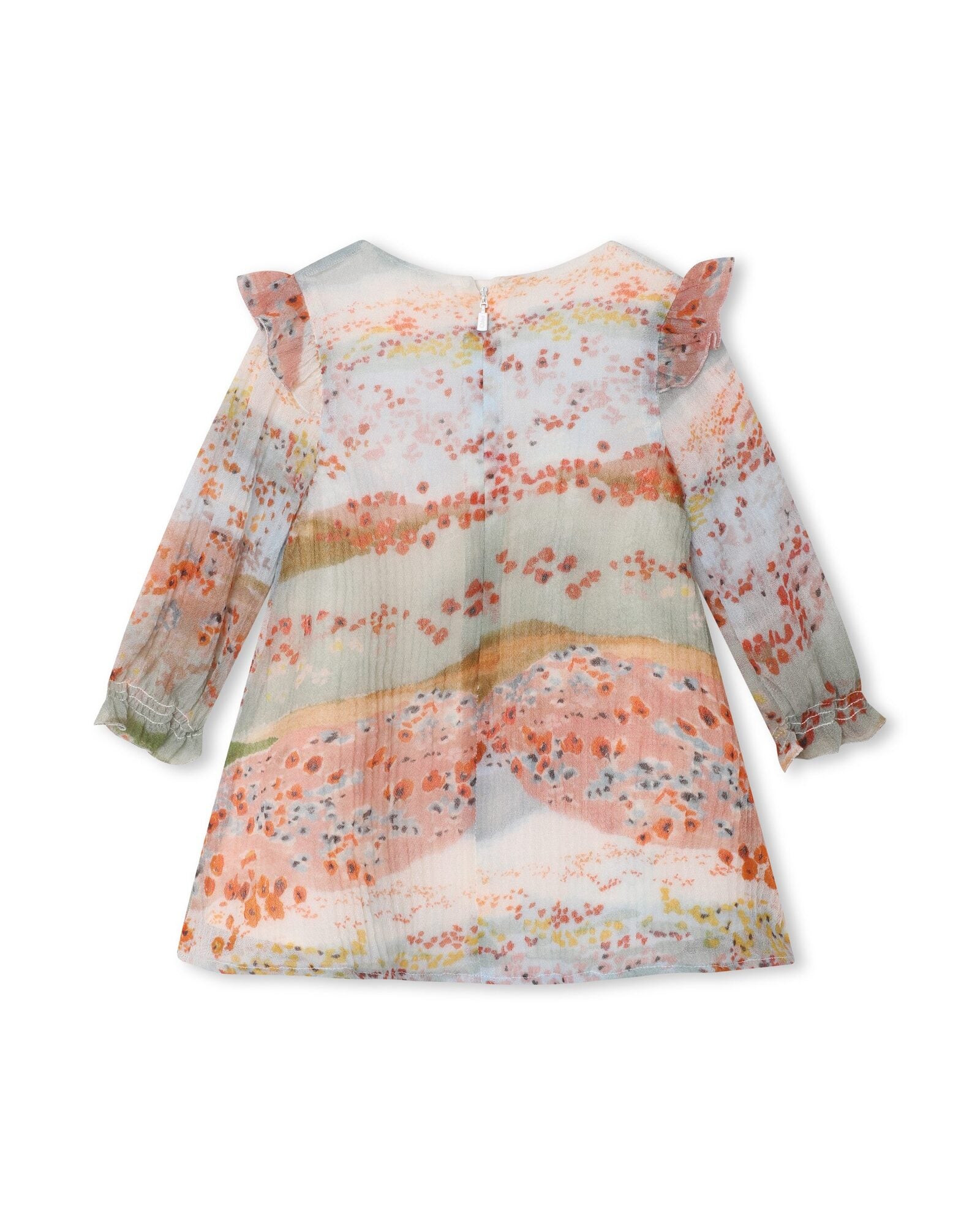 Robe de cérémonie en laine - Multicolor