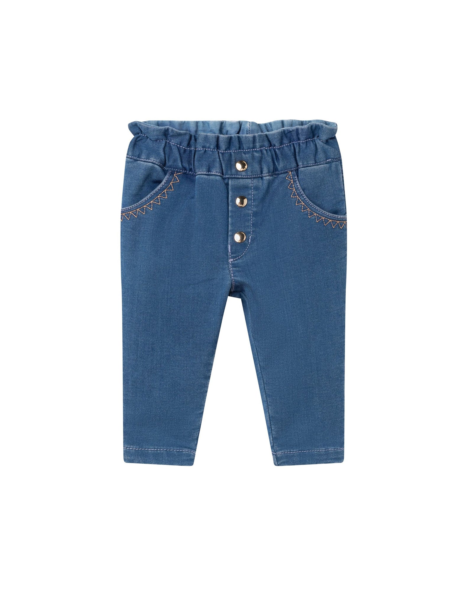 Pantalon en molleton denim - Denim Blue