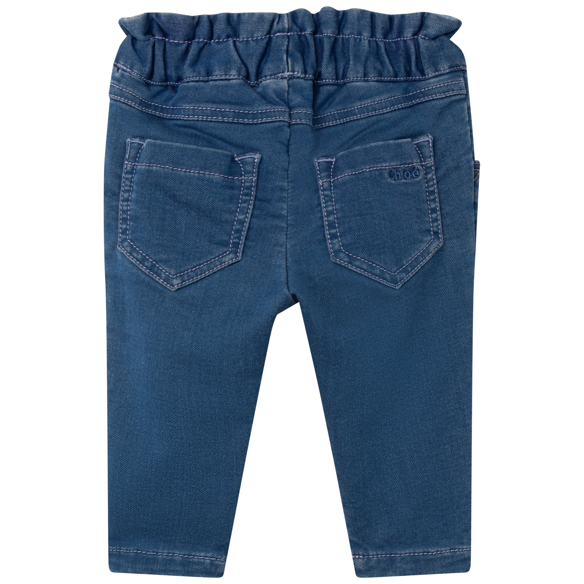 Pantalon en molleton denim - Denim Blue
