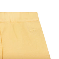 Short en molleton - Jaune pale
