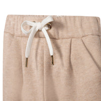 Pantalon de jogging en molleton - Beige Foncé