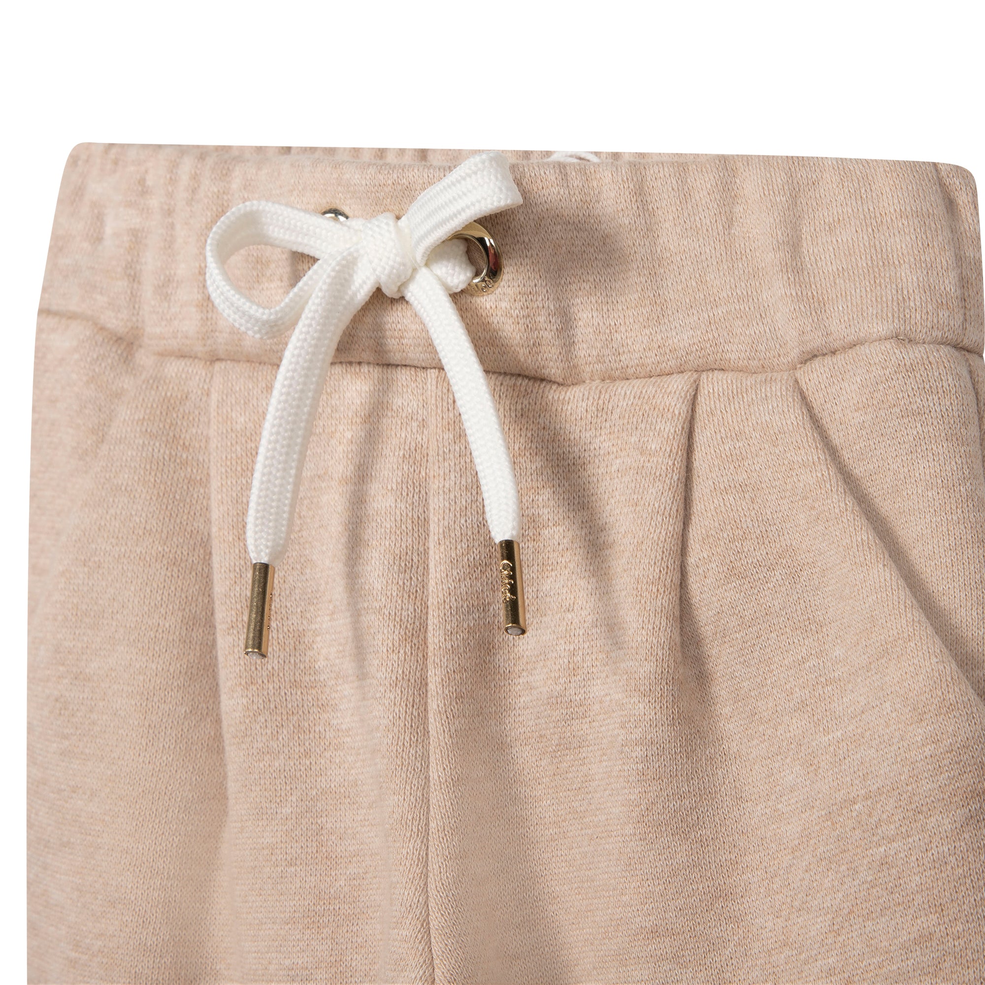 Pantalon de jogging en molleton - Beige Foncé