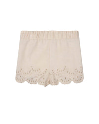 Short en drap de laine - Craie