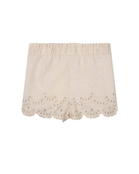 Short en drap de laine - Craie