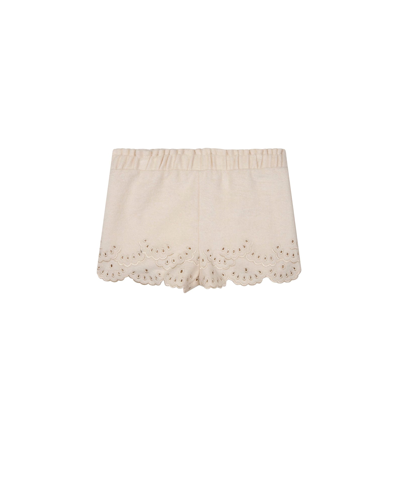 Wool shorts - Chalk
