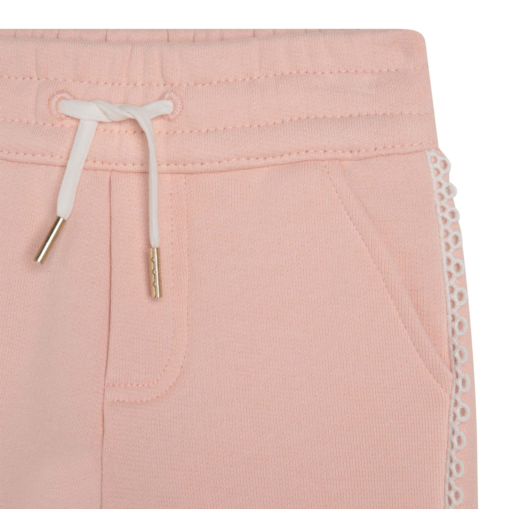 Pantalon en molleton - Bois de Rose