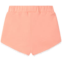 Short en molleton en taille élastiquée - Light Peach