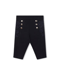 Pantalon en coton - Bleu Amiral