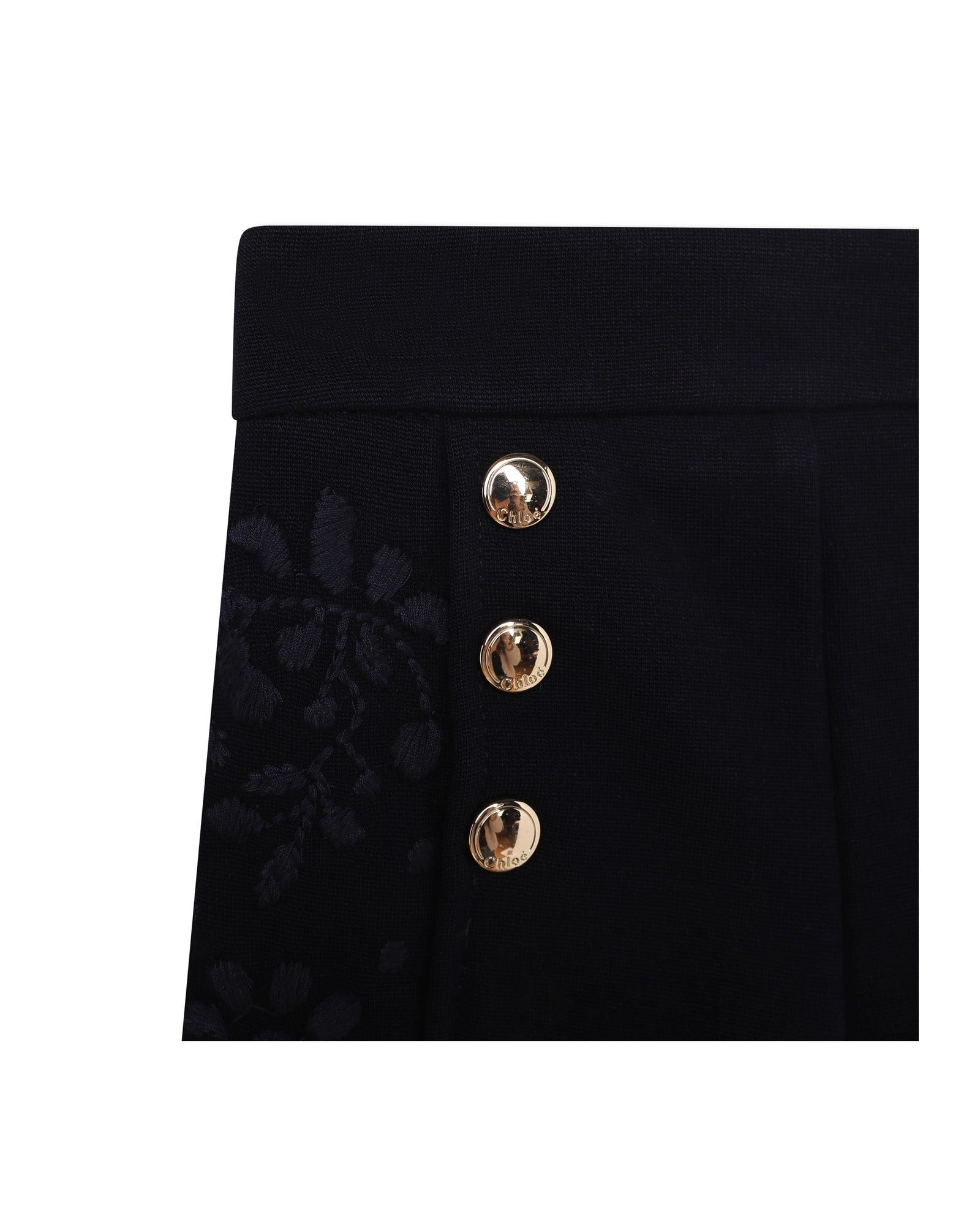 Pantalon en coton - Bleu Amiral