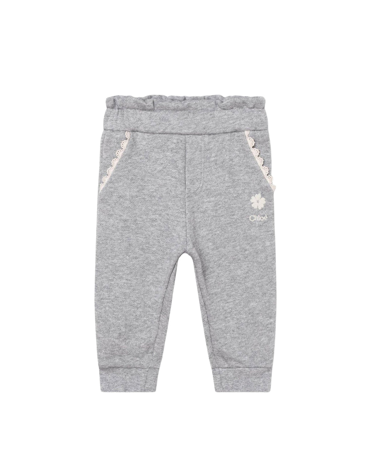 Pantalon en coton - Gris Chine