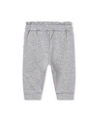 Cotton trousers - Mottled Grey