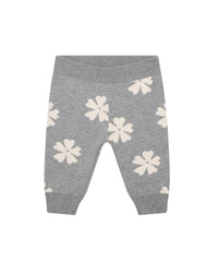 Cotton trousers - Mottled Grey