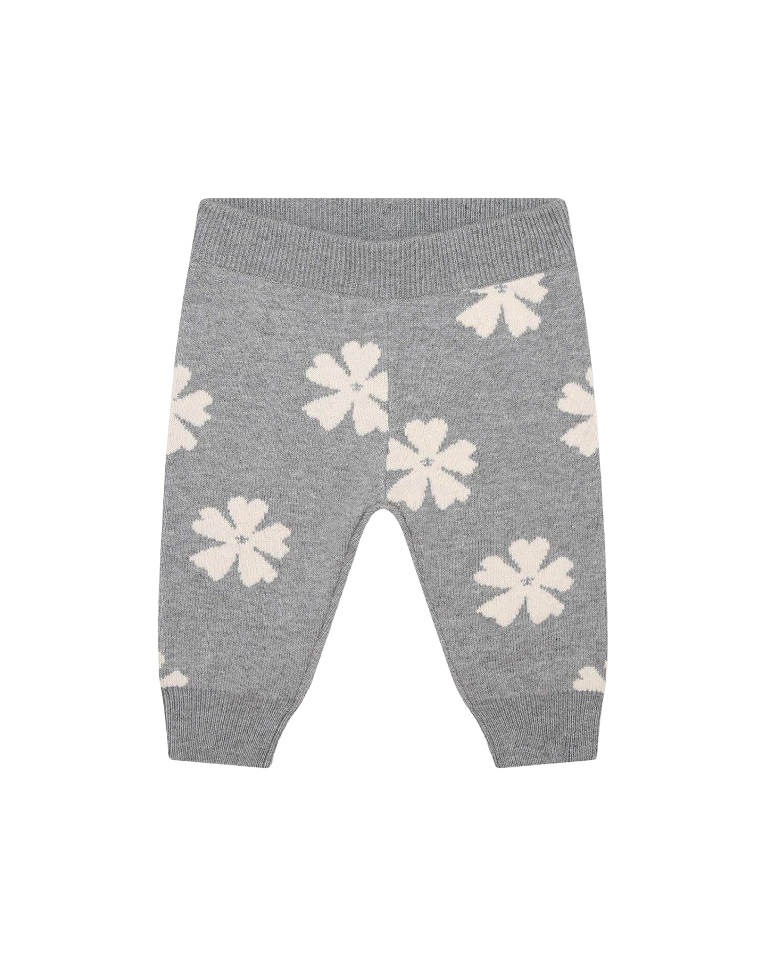 Cotton trousers - Mottled Grey