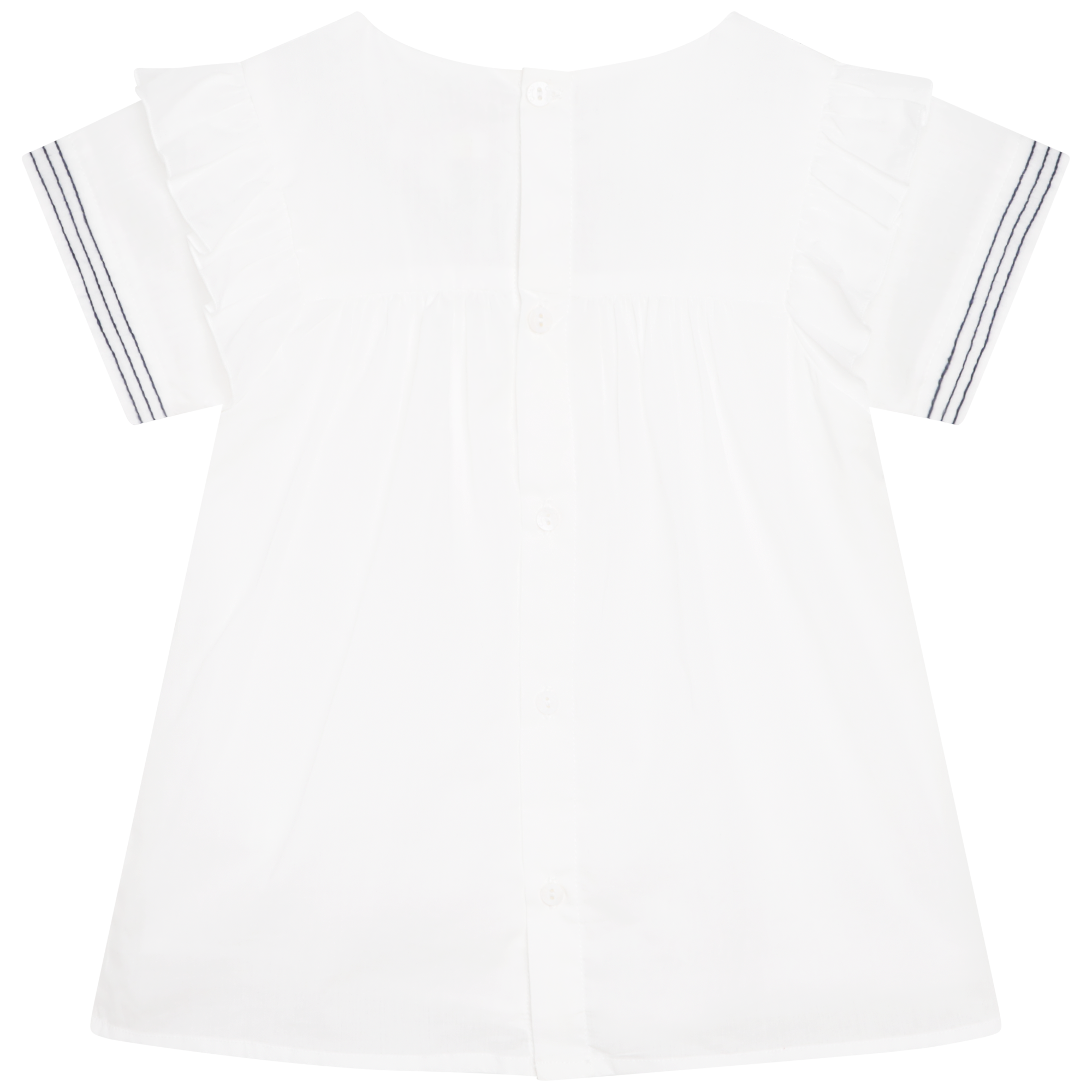 Blouse à broderies - Offwhite