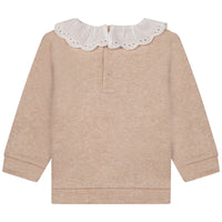 Sweatshirt en molleton - Beige Foncé