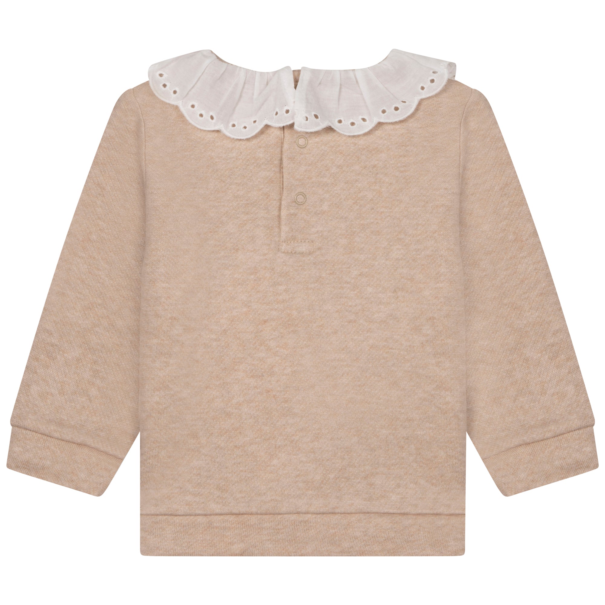 Sweatshirt en molleton - Beige Foncé