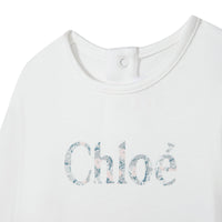 T-shirt manches longues en interlock - Offwhite