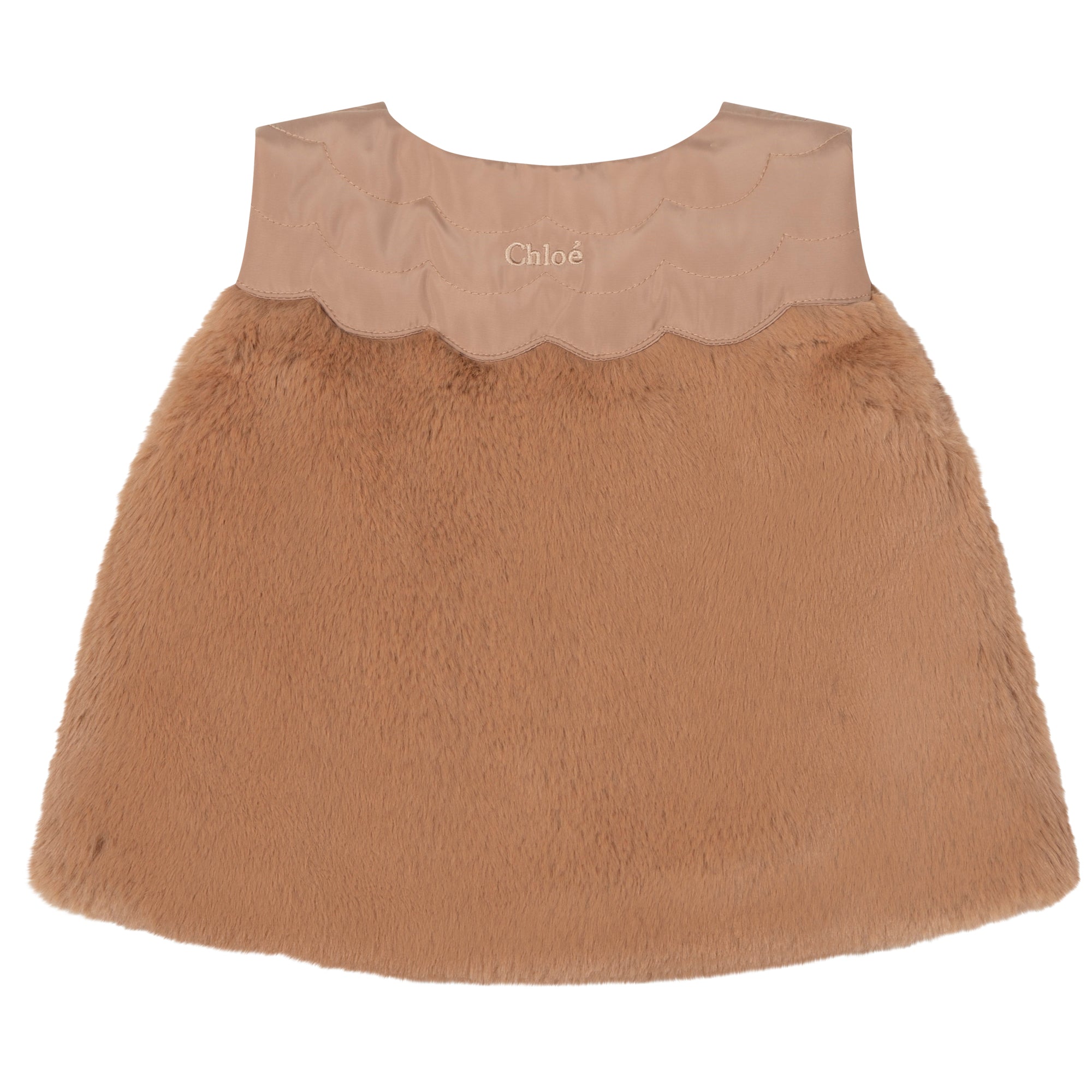 Gilet sans manches en polaire duveteuse - Petit Beurre