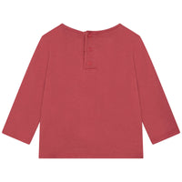 Short-sleeved printed T-shirt - Begonia