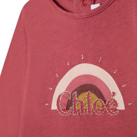 Short-sleeved printed T-shirt - Begonia