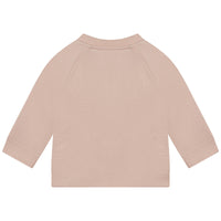 Embroidered fleece sweatshirt - Bois de Rose