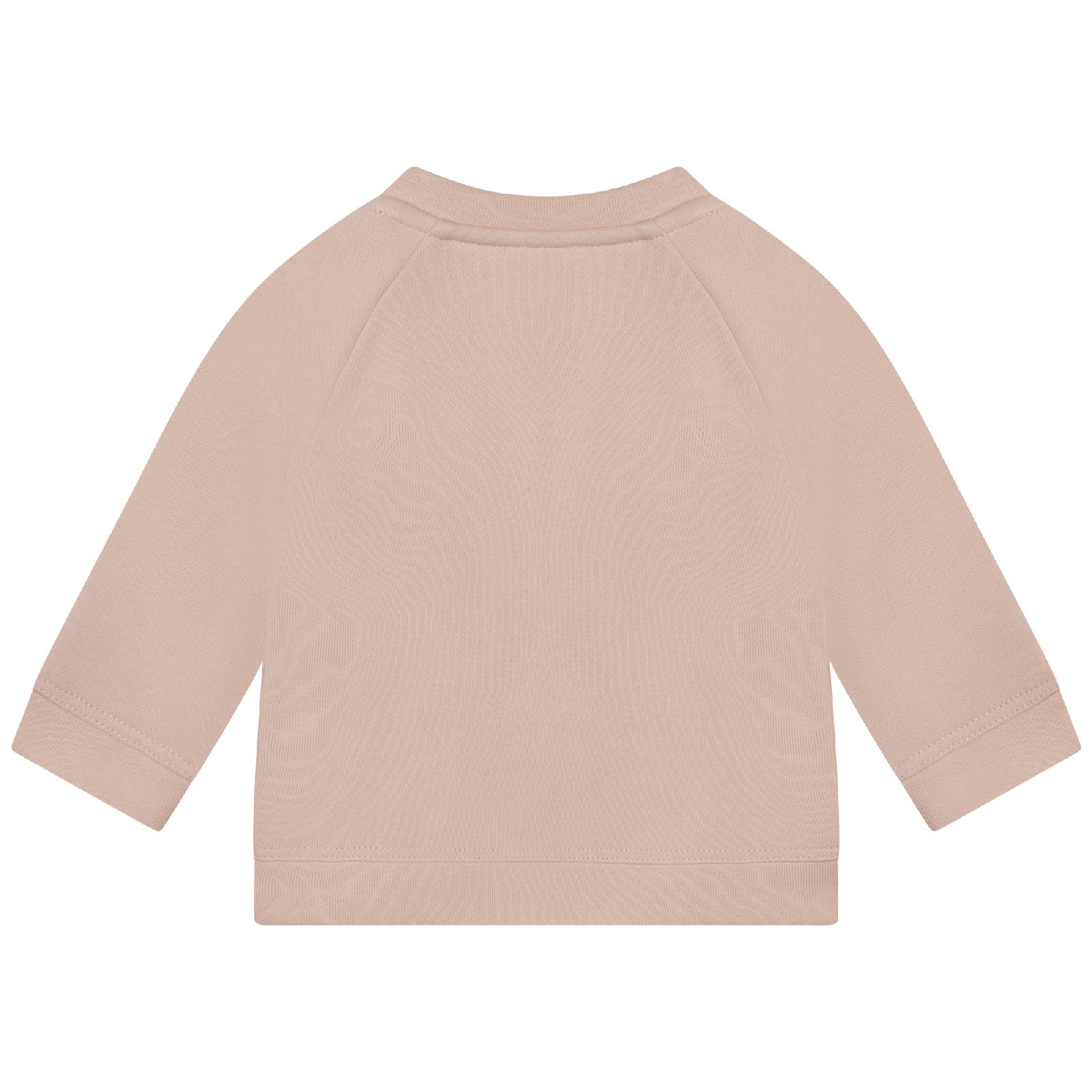 Embroidered fleece sweatshirt - Bois de Rose
