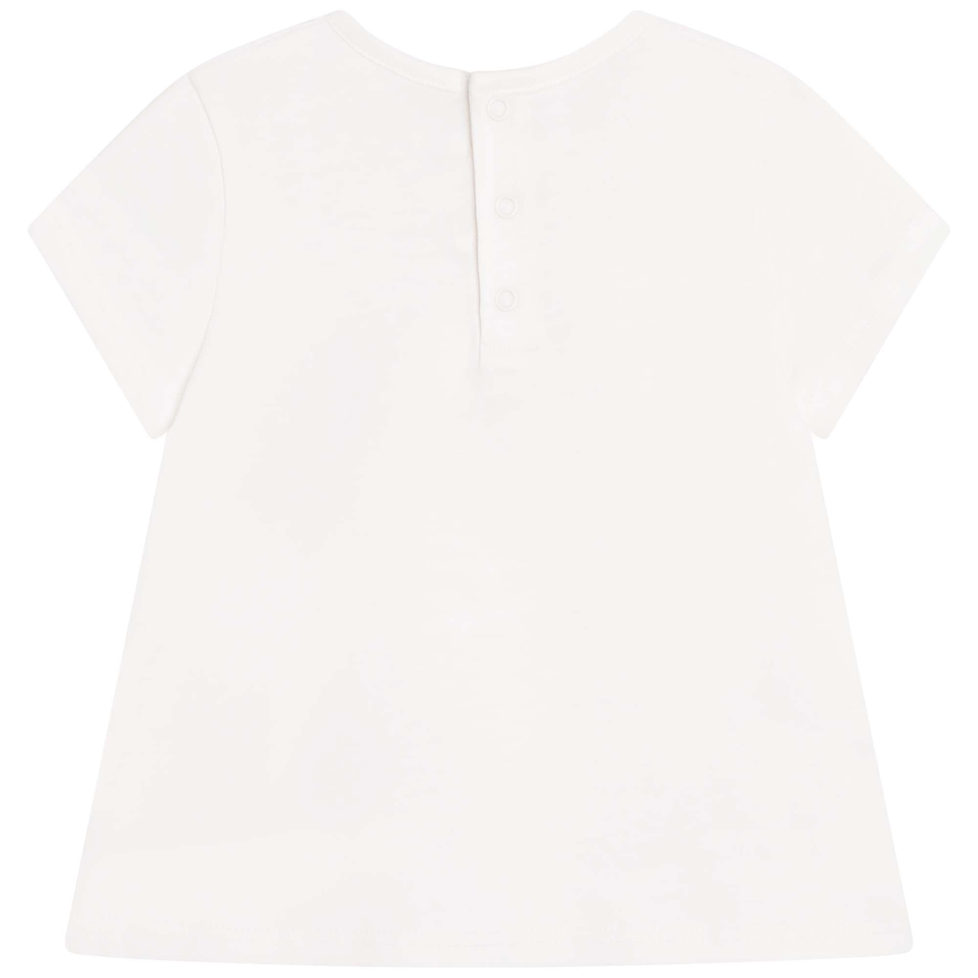 T-shirt manches courtes en coton - Offwhite