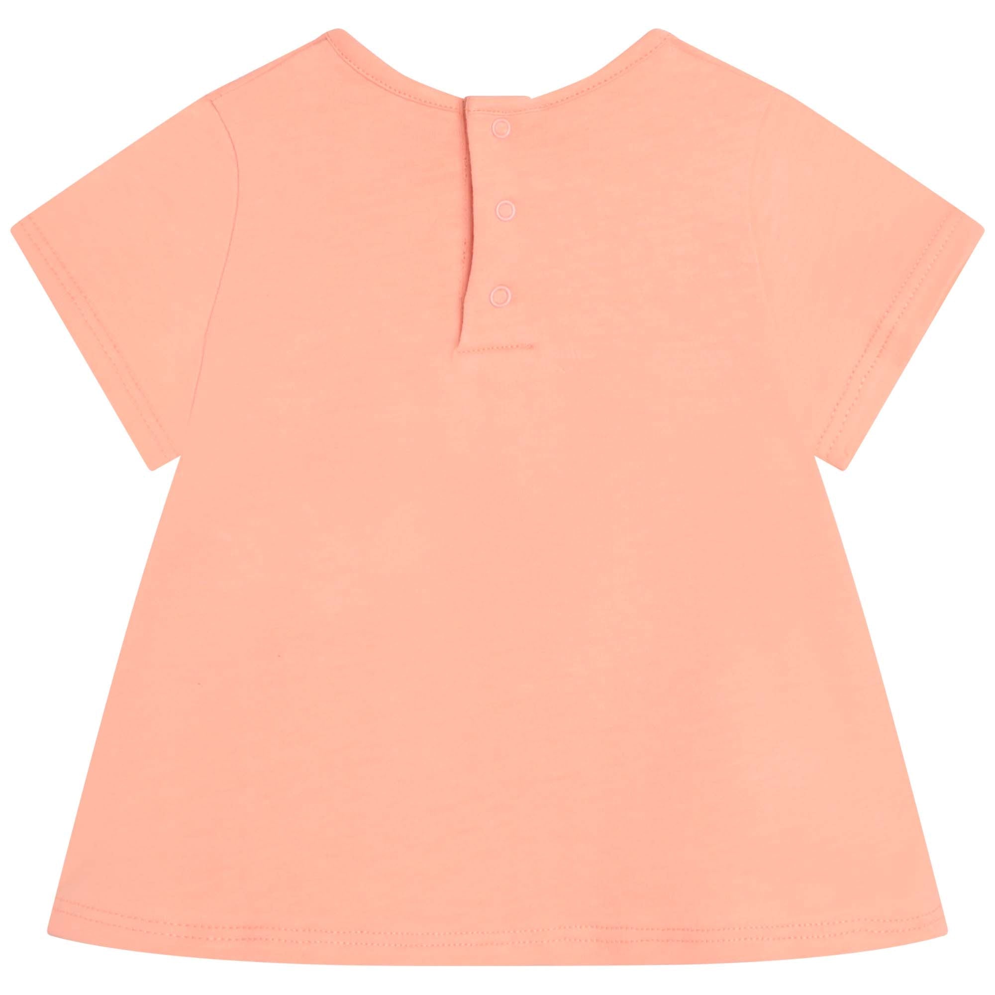 T-shirt à manches courtes en coton - Light Peach