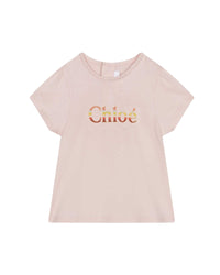 Cotton short-sleeved T-shirt - Bois de Rose