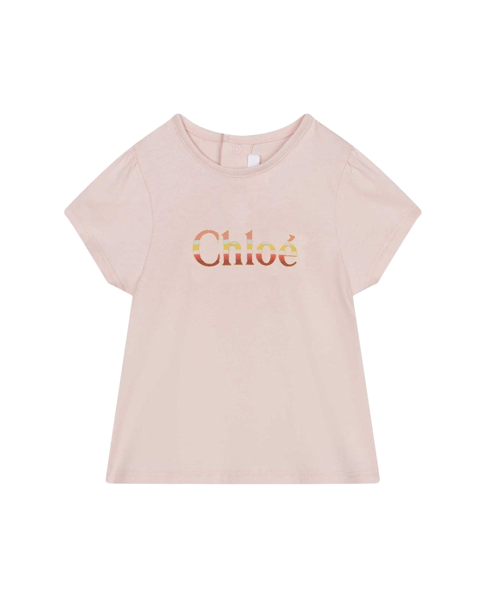 Cotton short-sleeved T-shirt - Bois de Rose