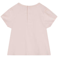 Cotton short-sleeved T-shirt - Bois de Rose