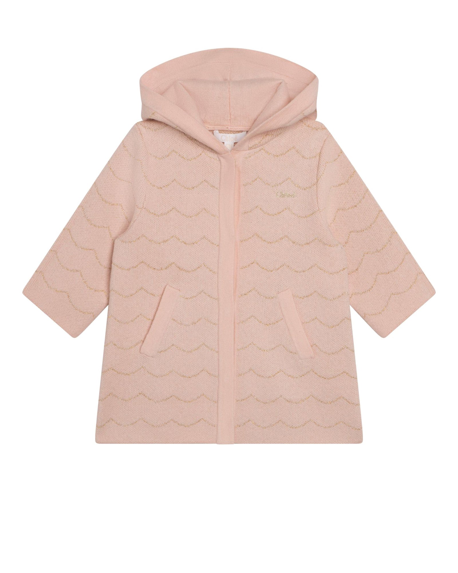 Jacket with press stud fastening - Bois de Rose