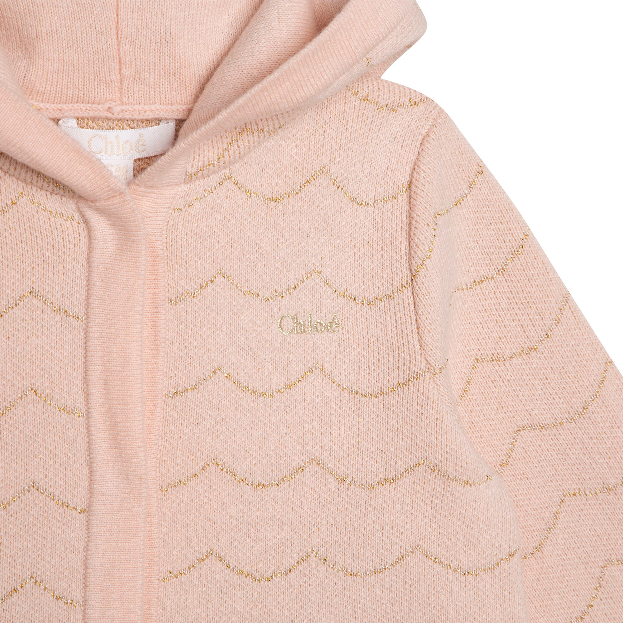 Jacket with press stud fastening - Bois de Rose