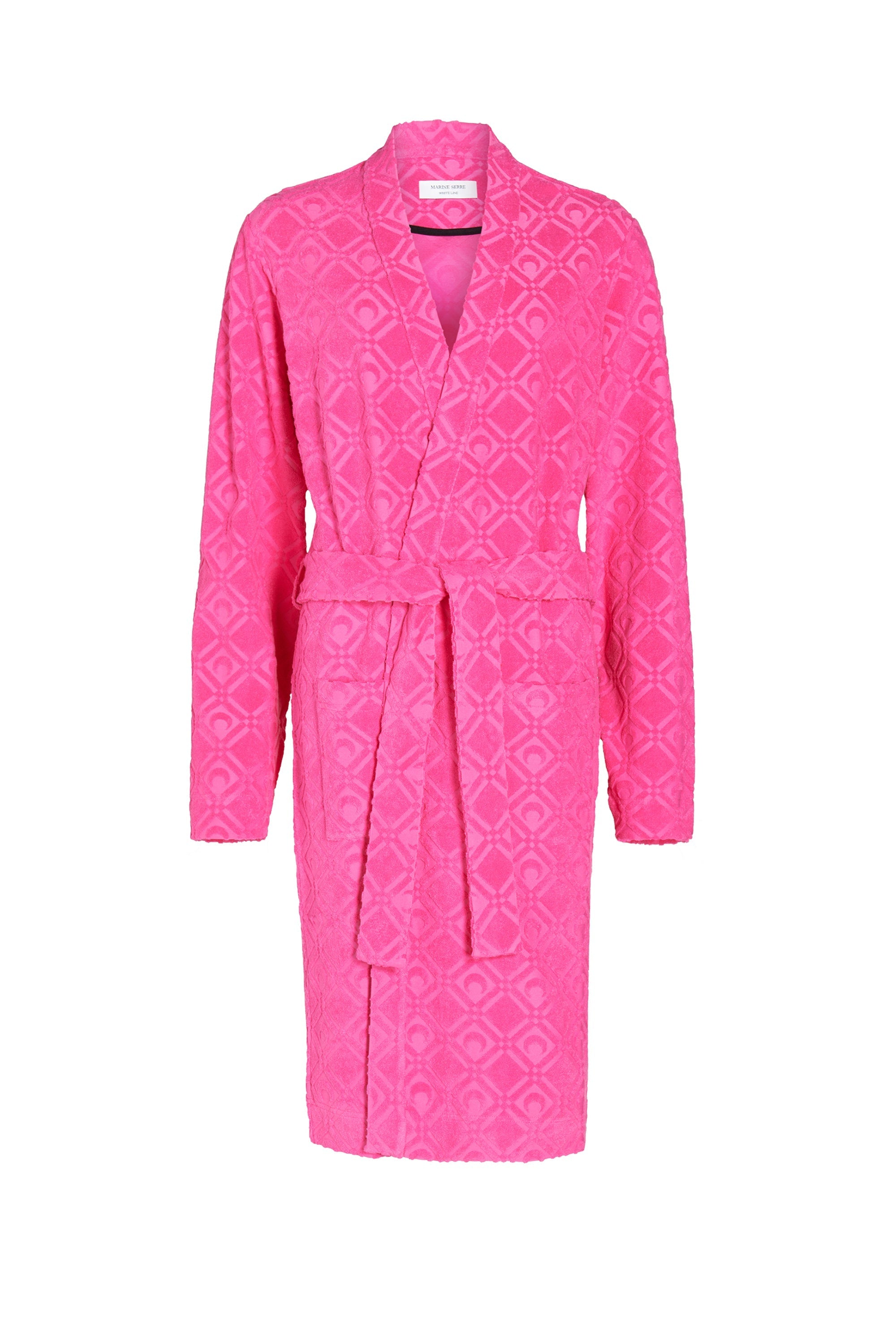 PRIX MARQUE : 190€_Fuschia Jacquard Manteau - Fuschia Jacquard